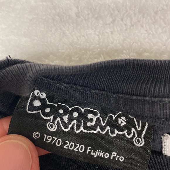 5/$20 Zara Doraemon what mood are you? Cat robot boys black size 8 tee - Picture 7 of 8